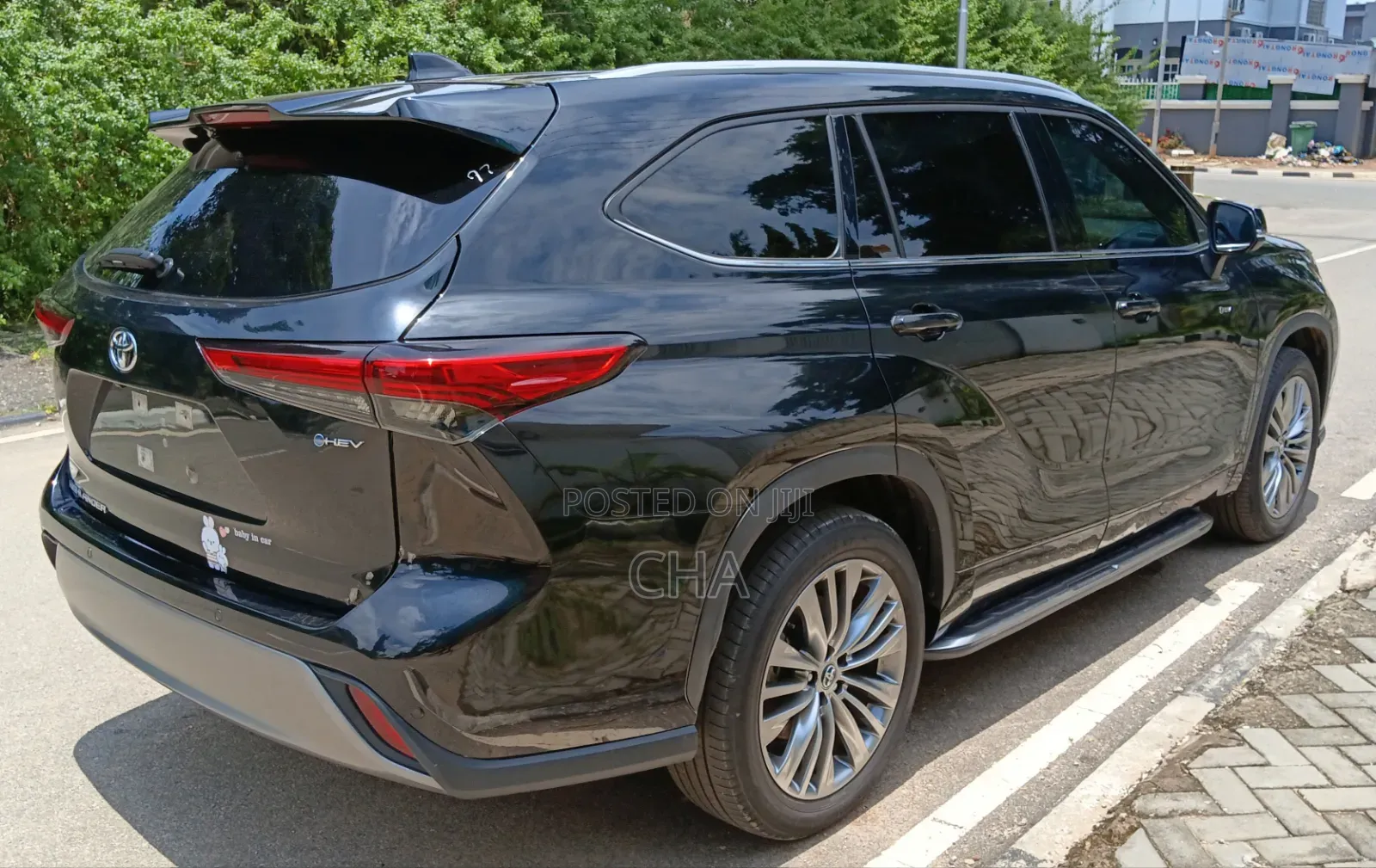Toyota Highlander 2024 Matt Black