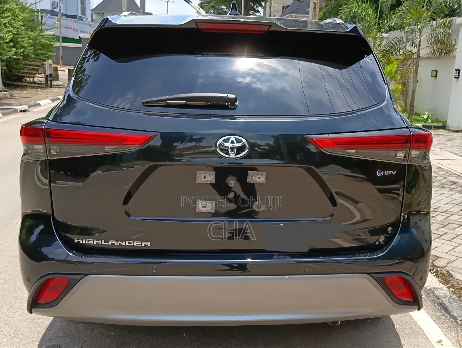 Toyota Highlander 2024 Matt Black