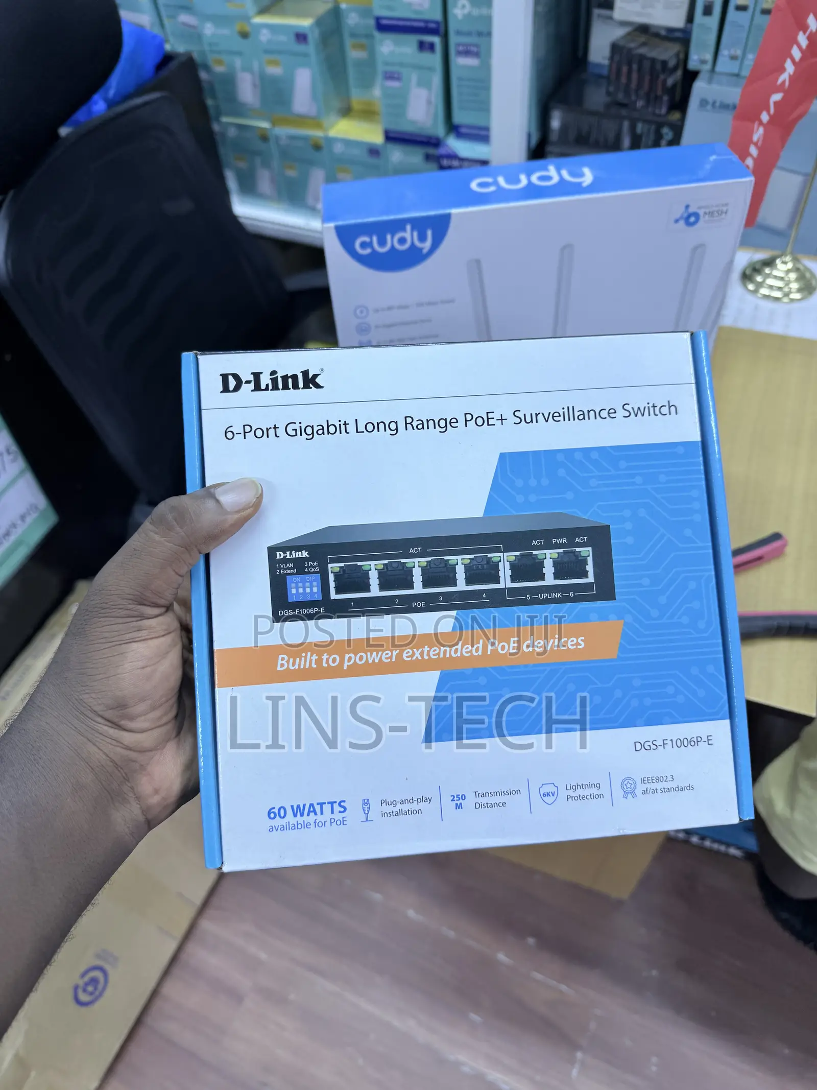 D-Link 6 Port Poe Switch
