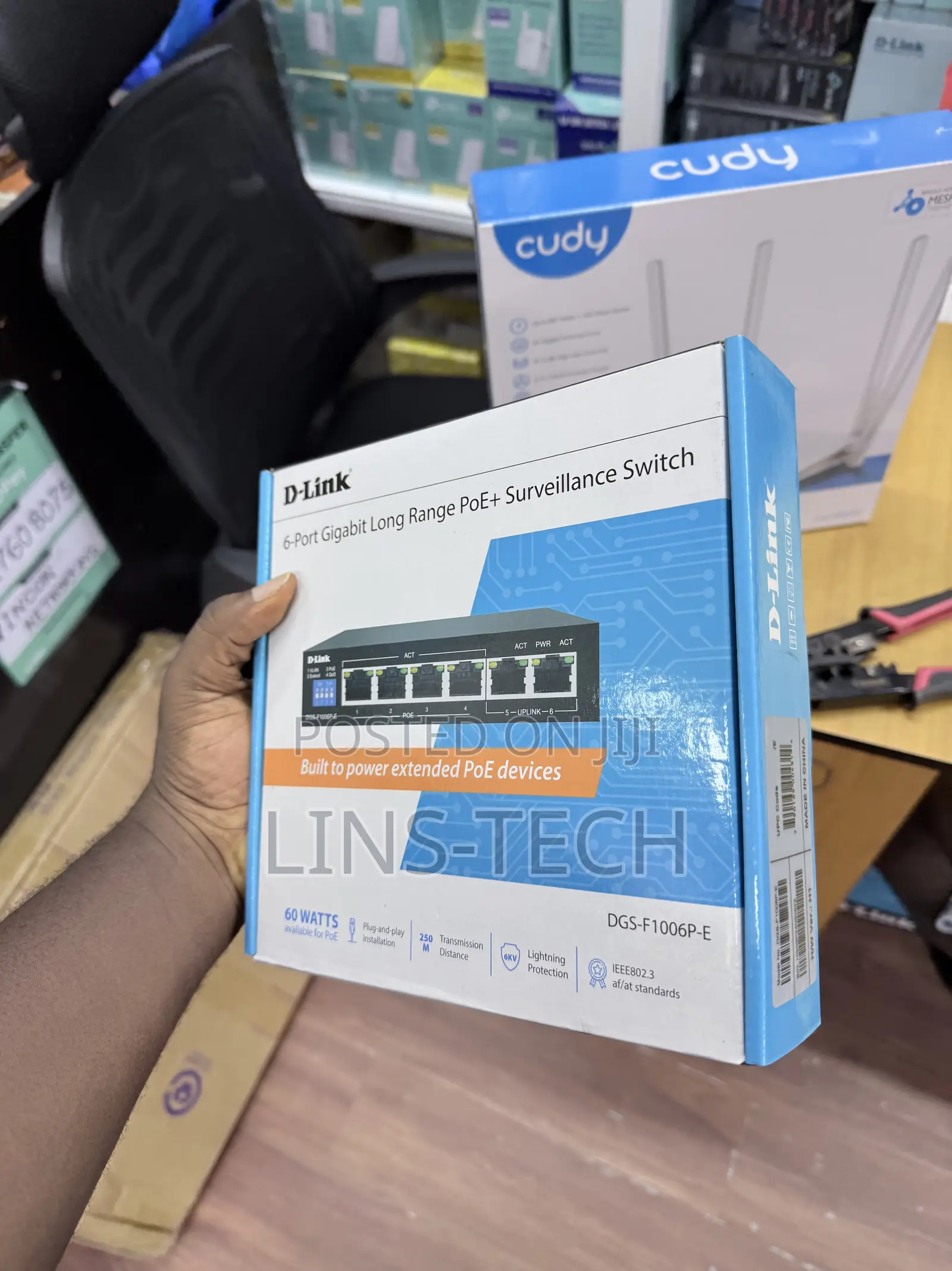 D-Link 6 Port Poe Switch