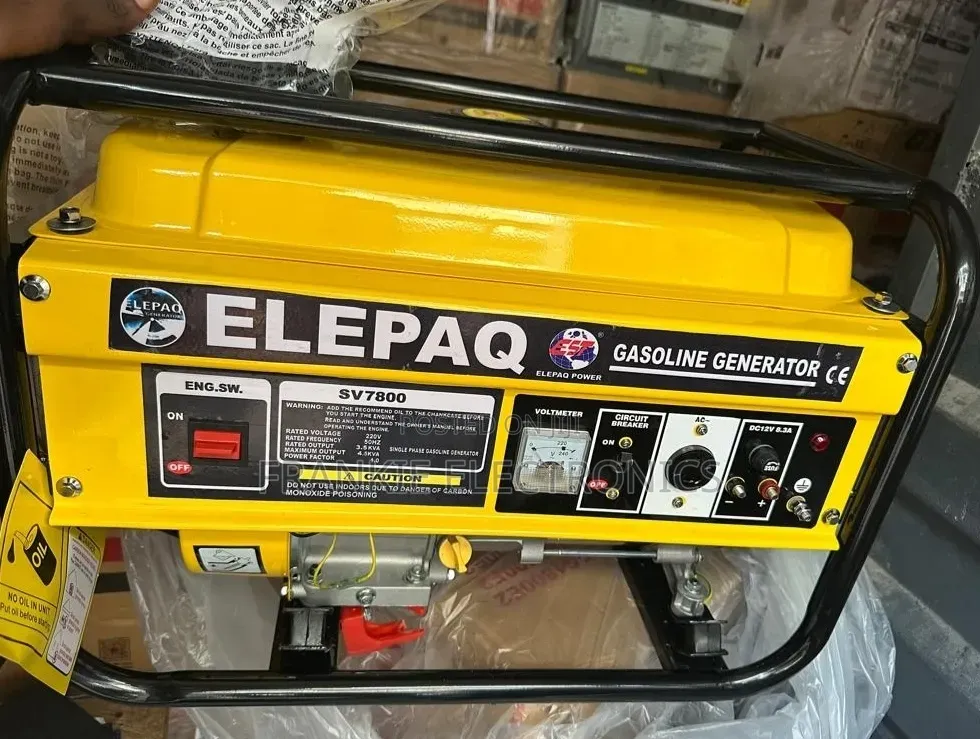 3.5kva Elepaq Generator 100%Copper Coil With Warranty