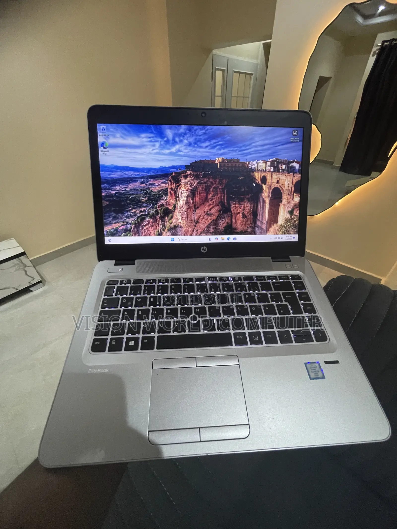 Laptop HP EliteBook 840 G3 8GB Intel Core i5 SSD 256GB