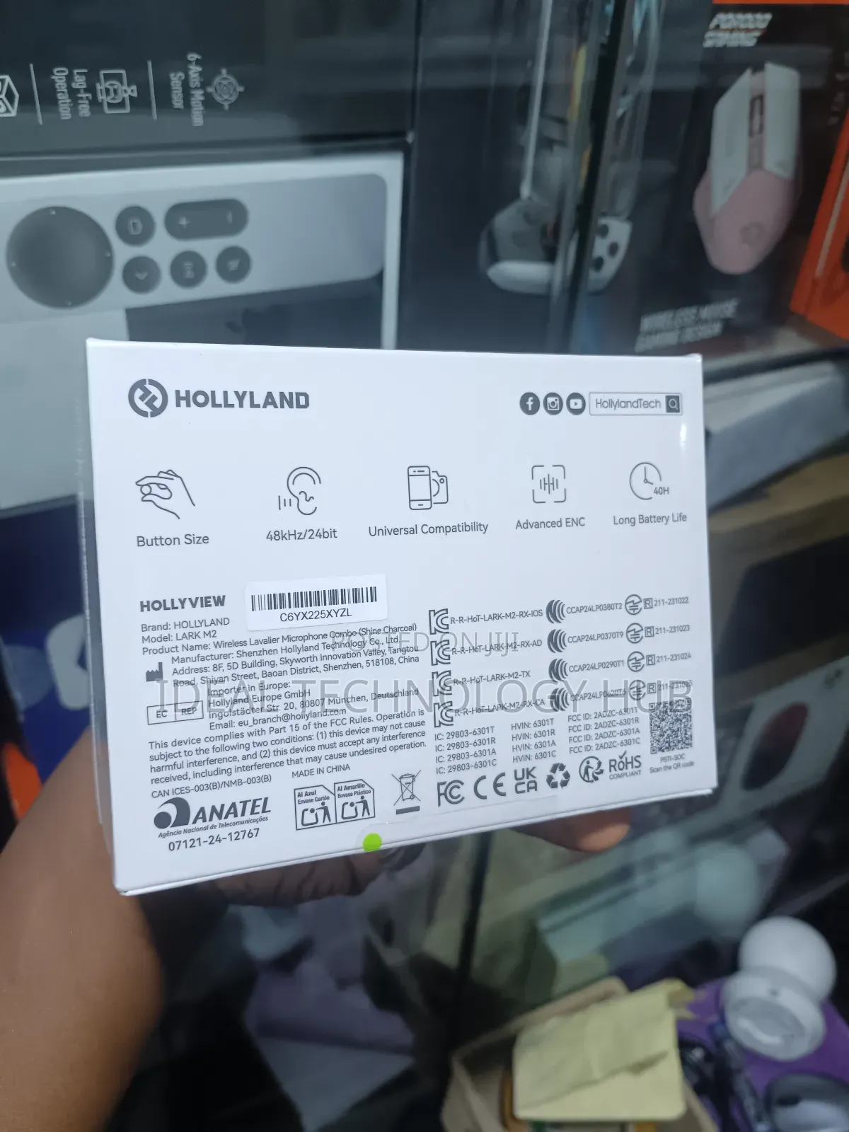 Hollyland Lark M2 Wireless Lavalier Microphone