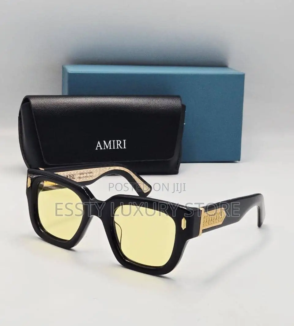 High Quality Luxury Amiri Glasses
