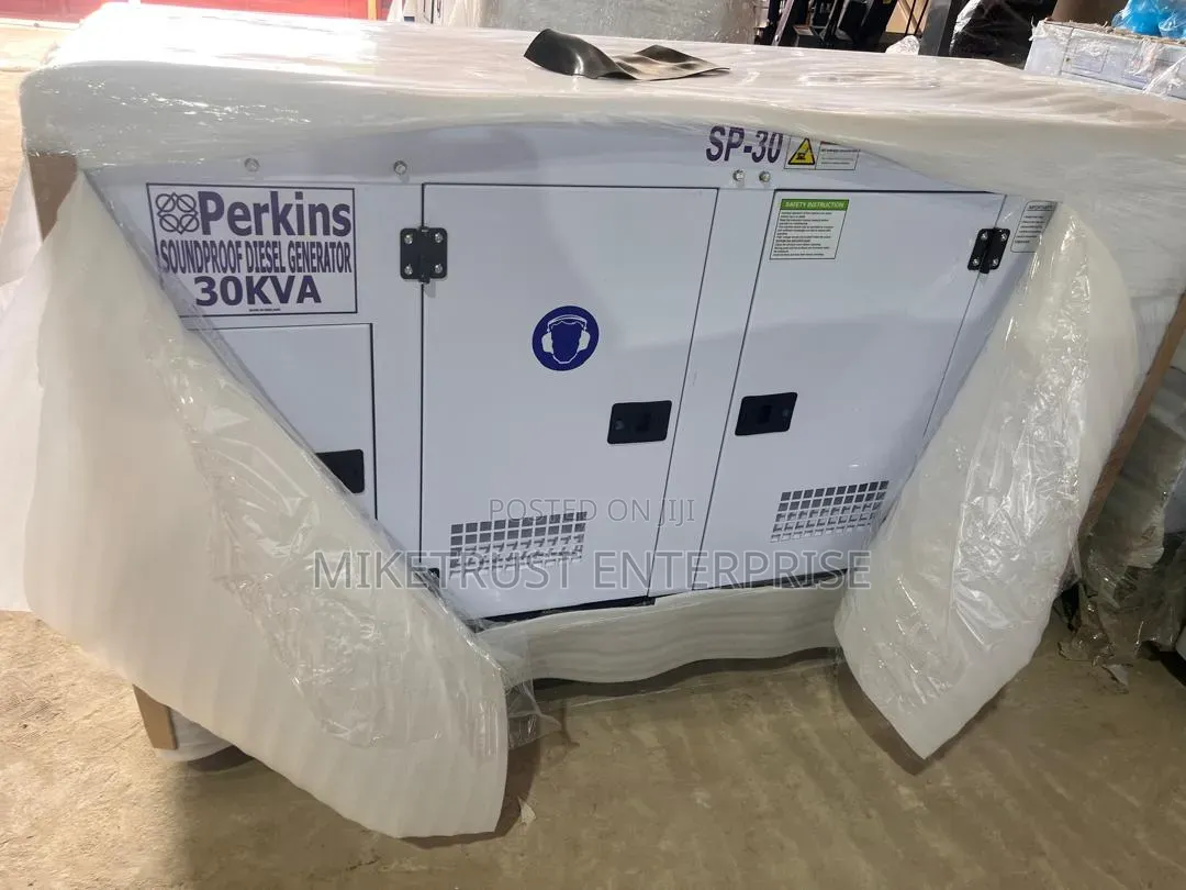 Perkins 30KVA Silent Soundproof Power Generator