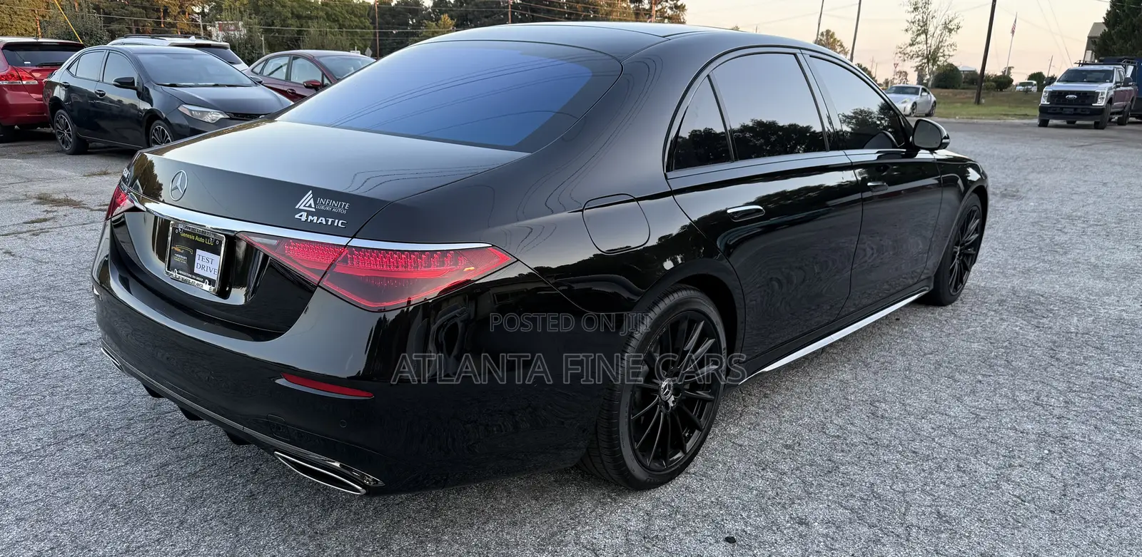 Mercedes-Benz S-Class S 580 4MATIC 2023 Black
