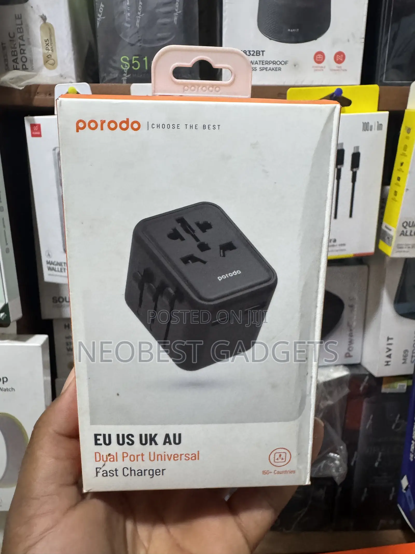 Porodo Dual Port Universal Charger