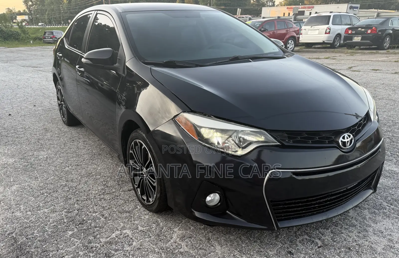 Toyota Corolla S Plus 4dr Sedan (1.8L 4cyl CVT) 2014 Black