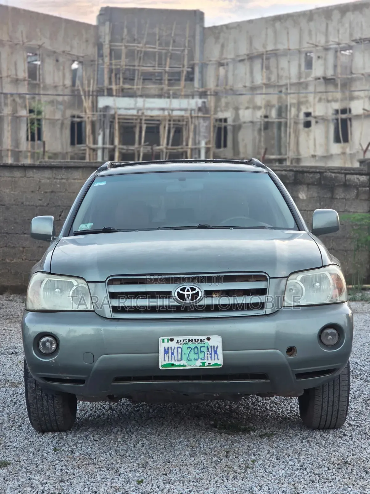 Toyota Highlander 2007 Green