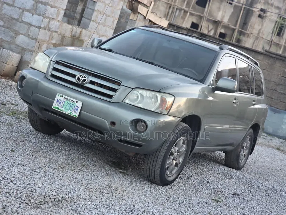 Toyota Highlander 2007 Green