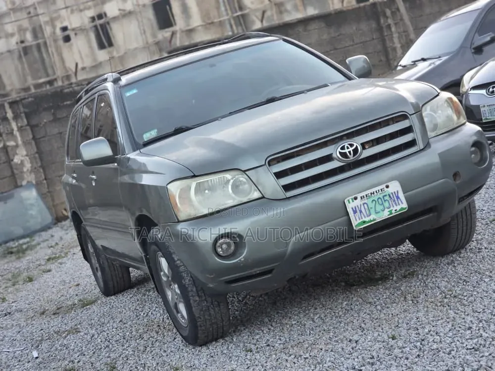 Toyota Highlander 2007 Green
