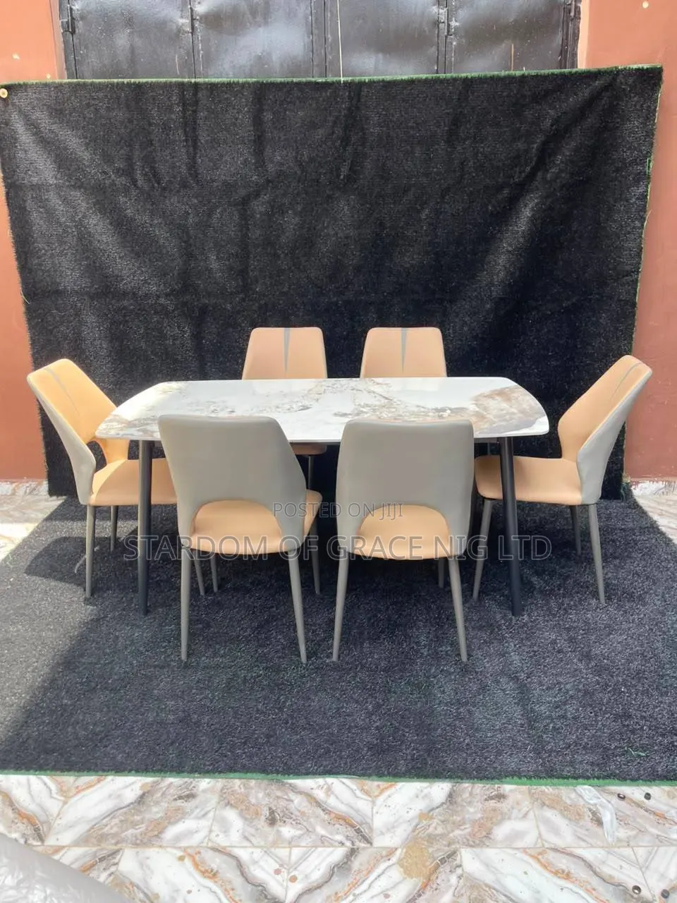 Beautiful Affordable Dinning of Six Chairs