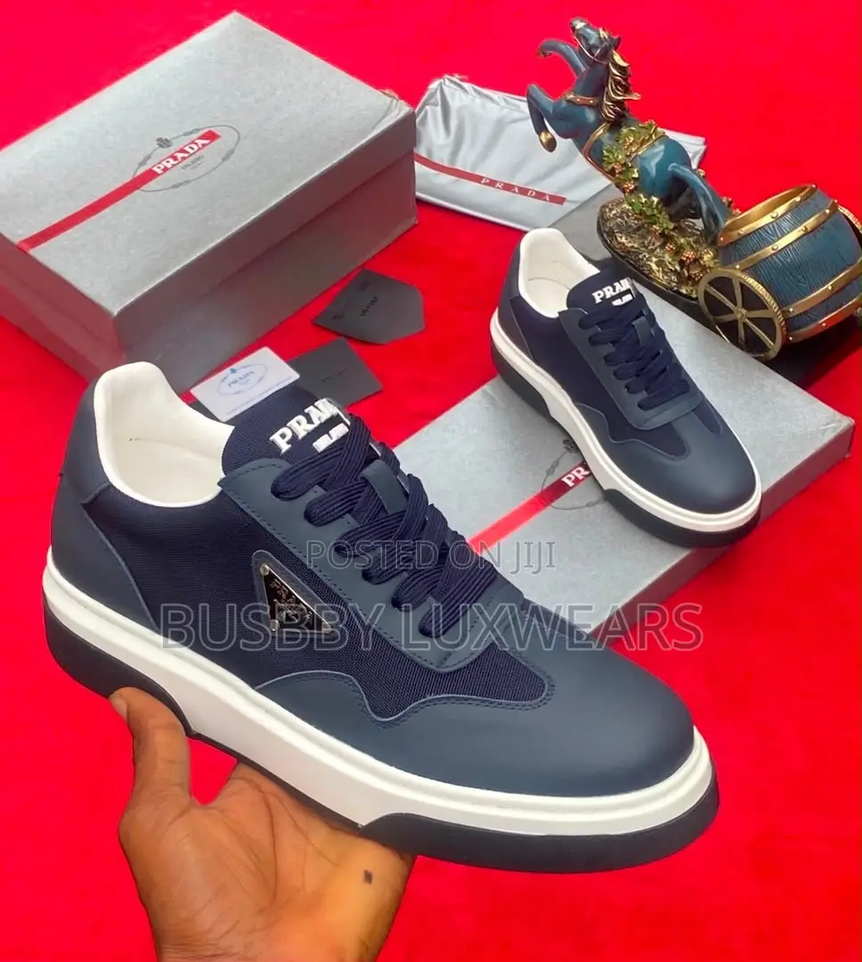 Italian Luxury Prada Sneakers for Men