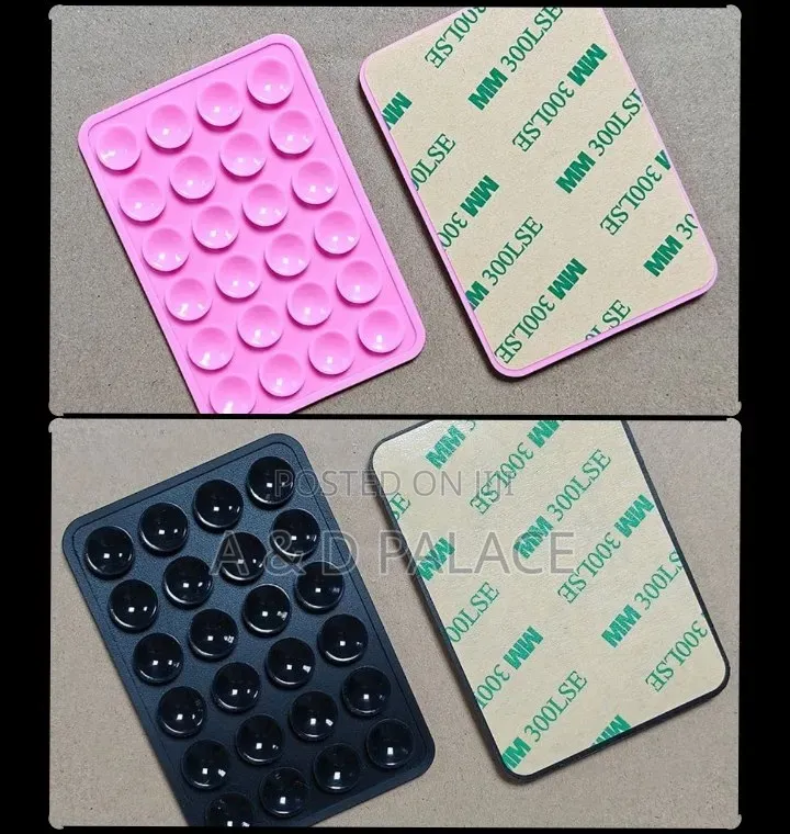 3pcs Anti Slip Suction Silicone Phone Holder