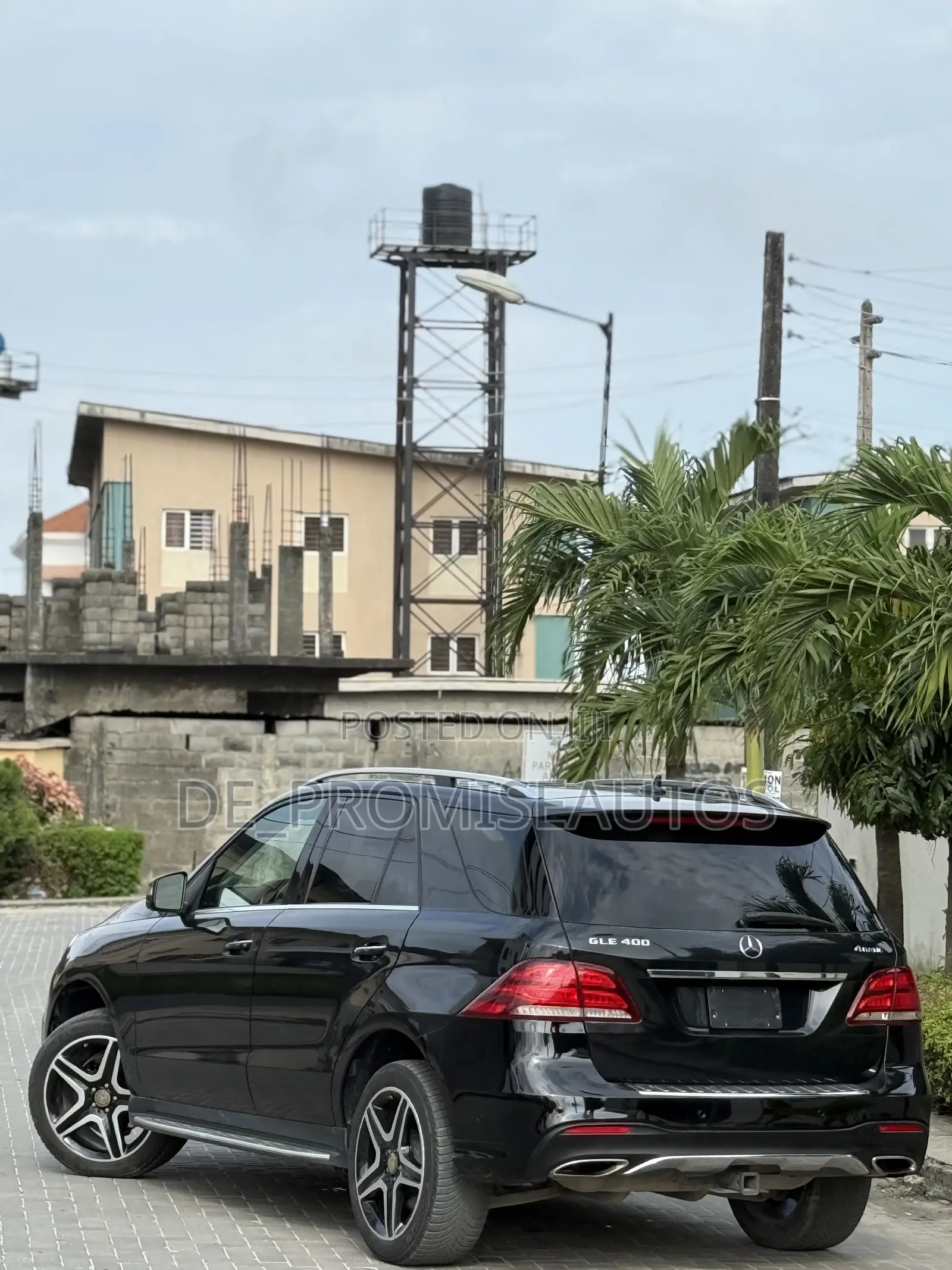 Mercedes-Benz GLE-Class GLE 400 4MATIC 2017 Black