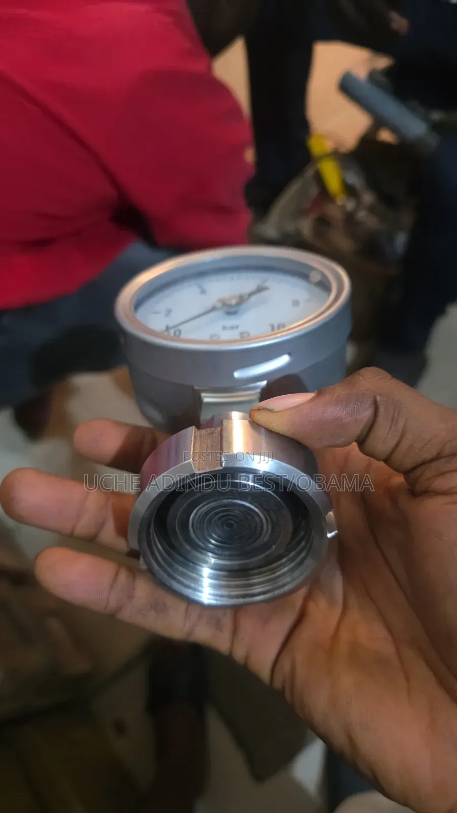 Diafprahm Pressure Gauge 0-10bar Wika