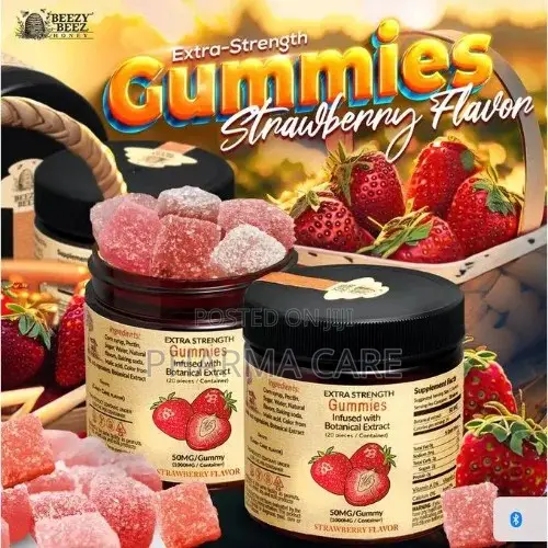 Hemp Extract Gummies 25 Gummy Cherry