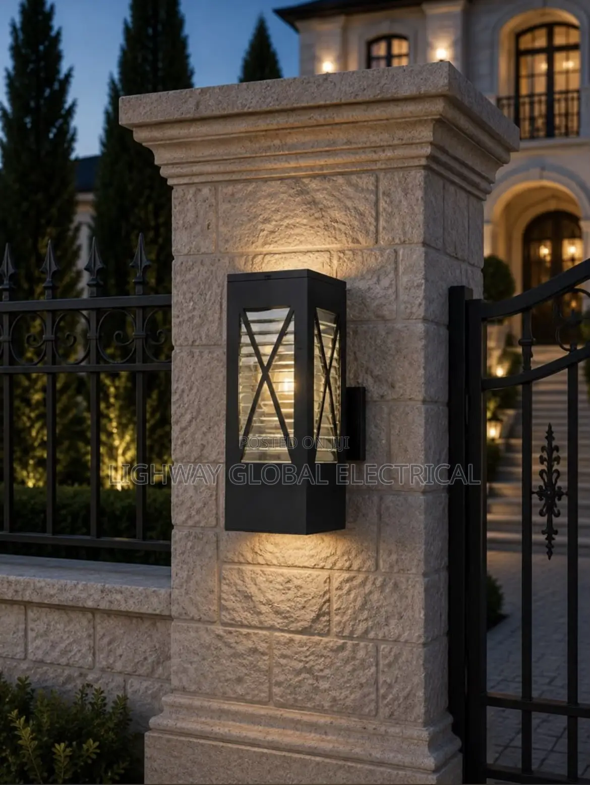 New Cast Outdoor Wall Light