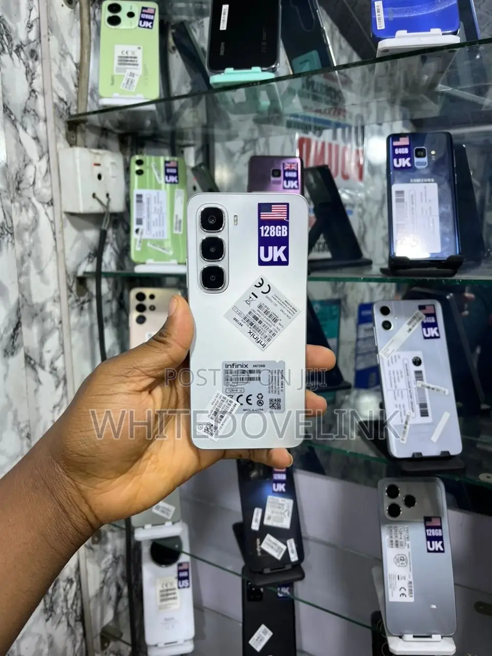 Infinix Hot 60i 128 GB White