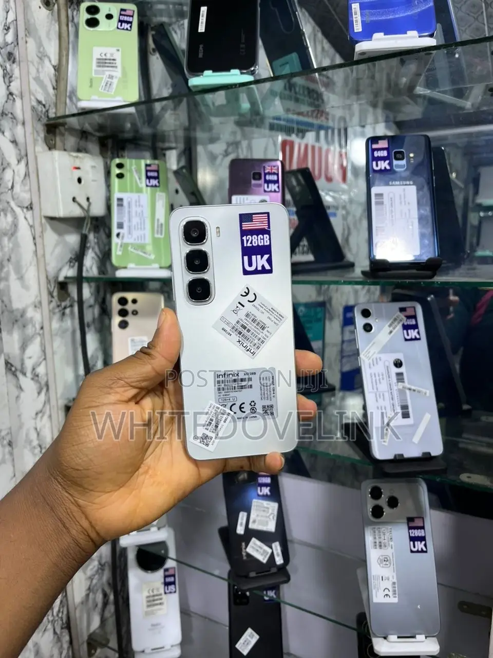 Infinix Hot 60i 128 GB White