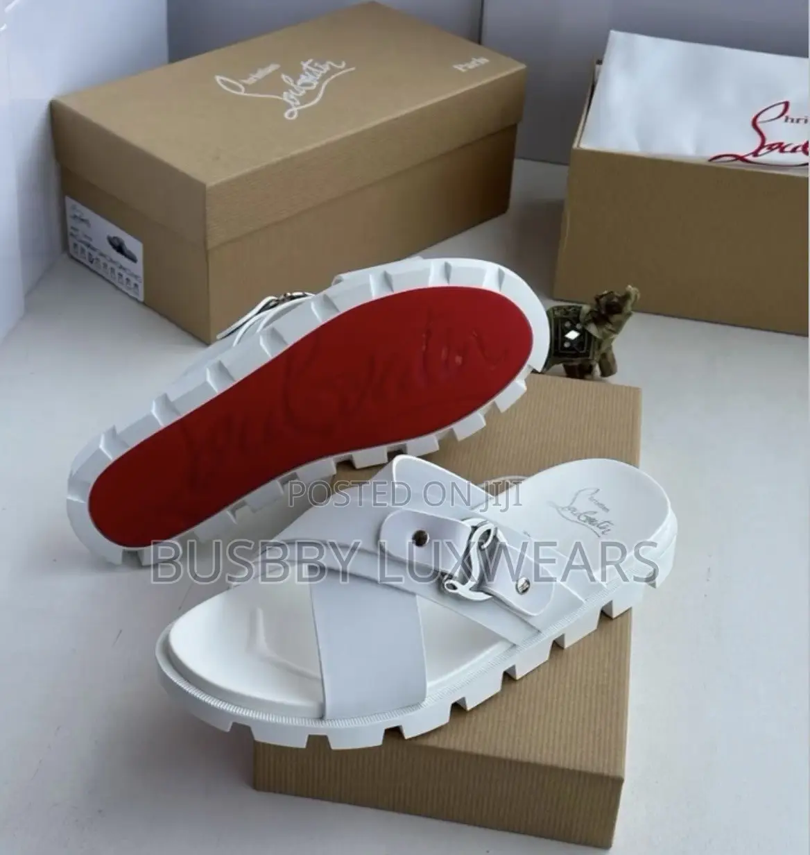 Italian Luxury Louboutin Slippers