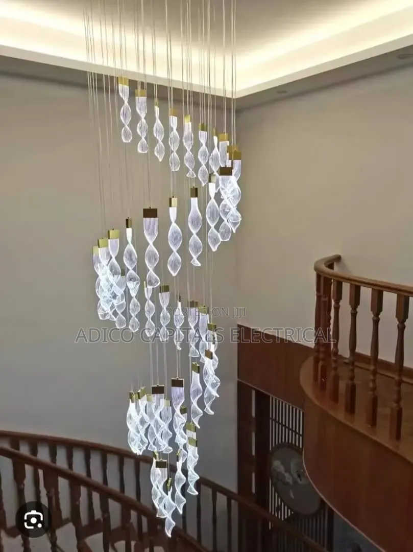 Open Void Drop Chandelier Light by 24 Led