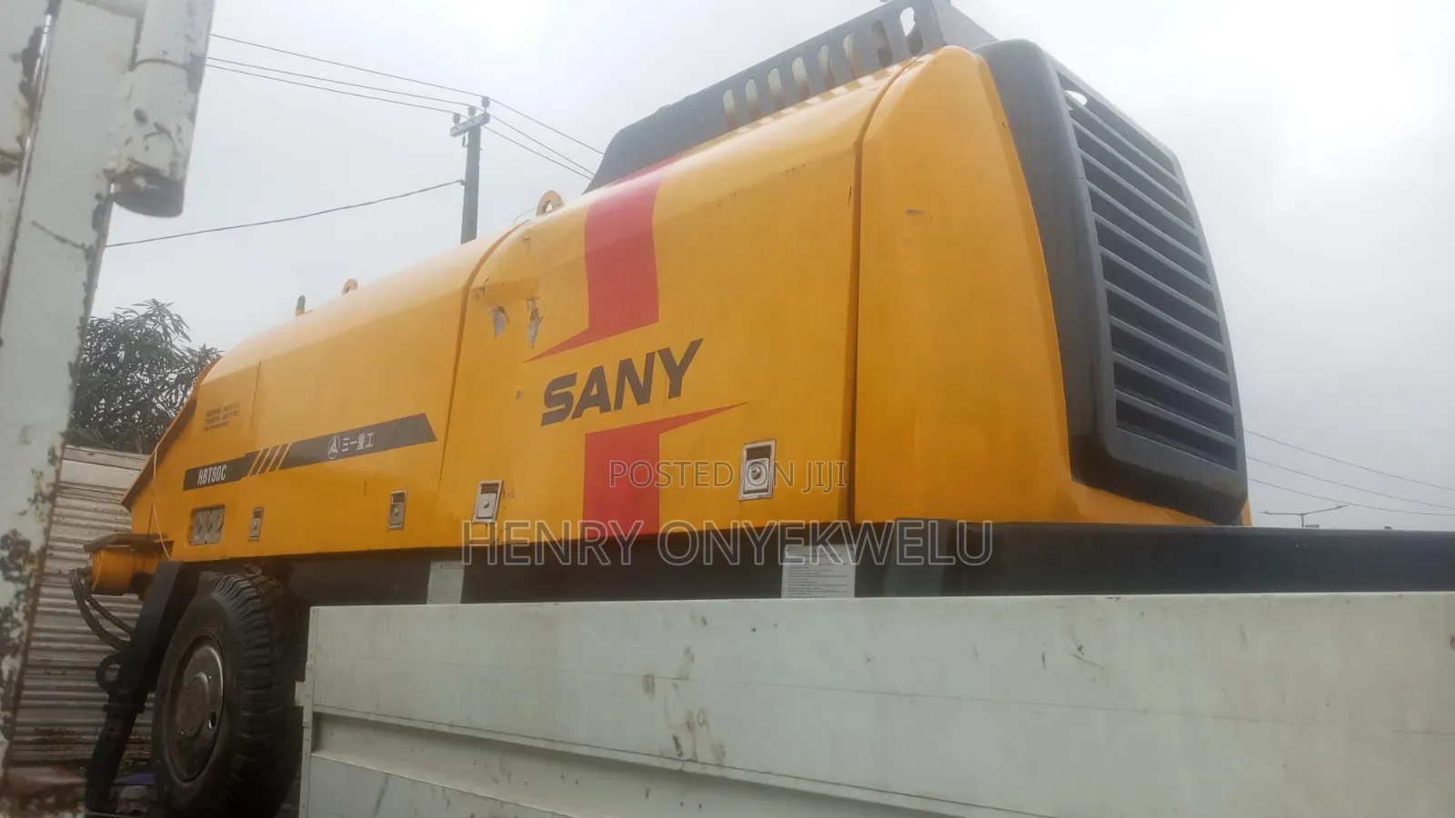 Sany Hbt800c Concrete Pump