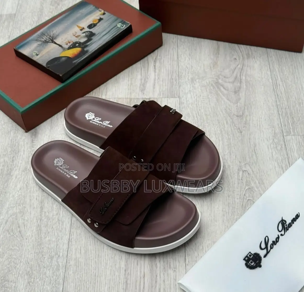 Loro Piana Luxury Slippers for Men