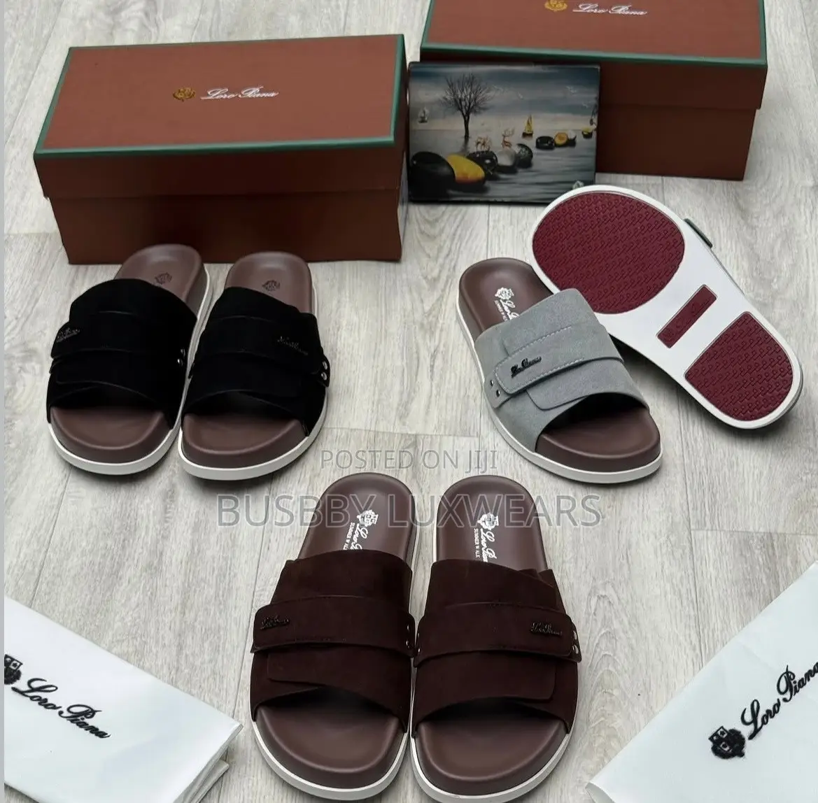 Loro Piana Luxury Slippers for Men