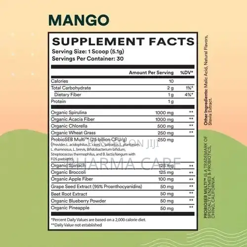 Greens Superfood Powder 153 Grams