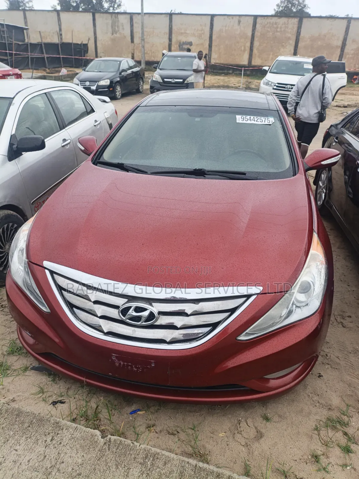 Hyundai Sonata 2012 Red