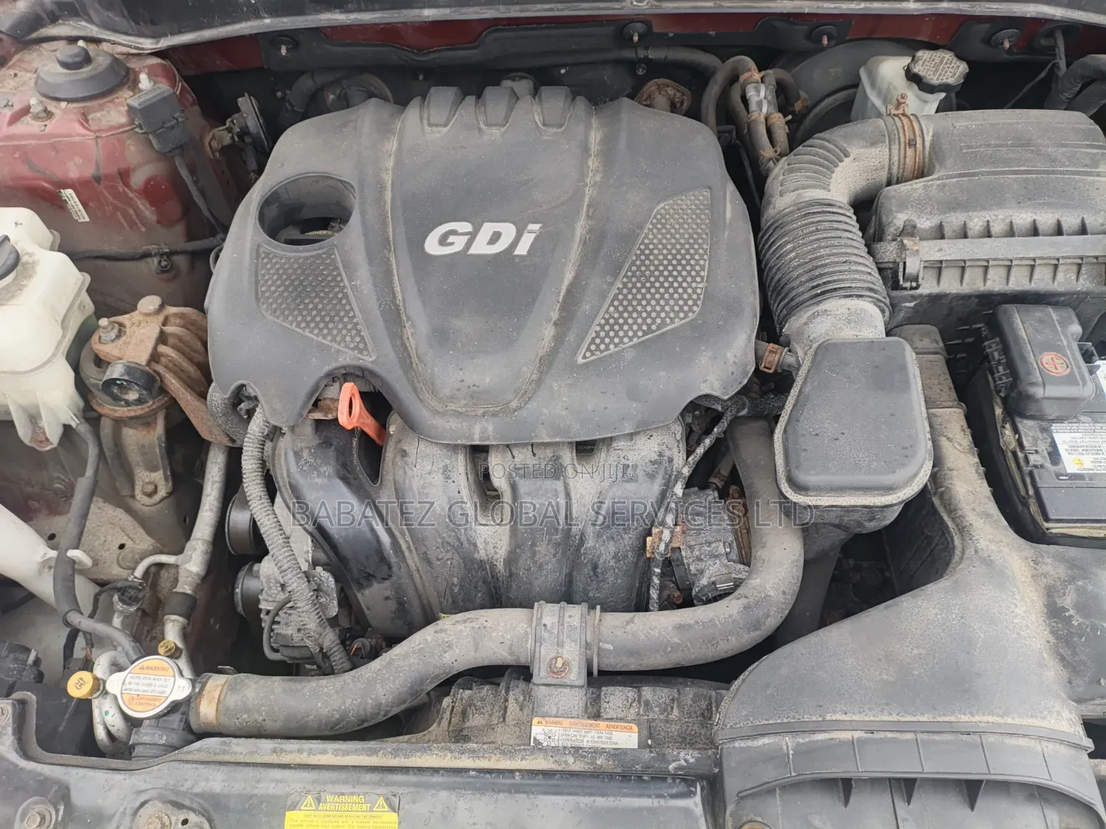 Hyundai Sonata 2012 Red