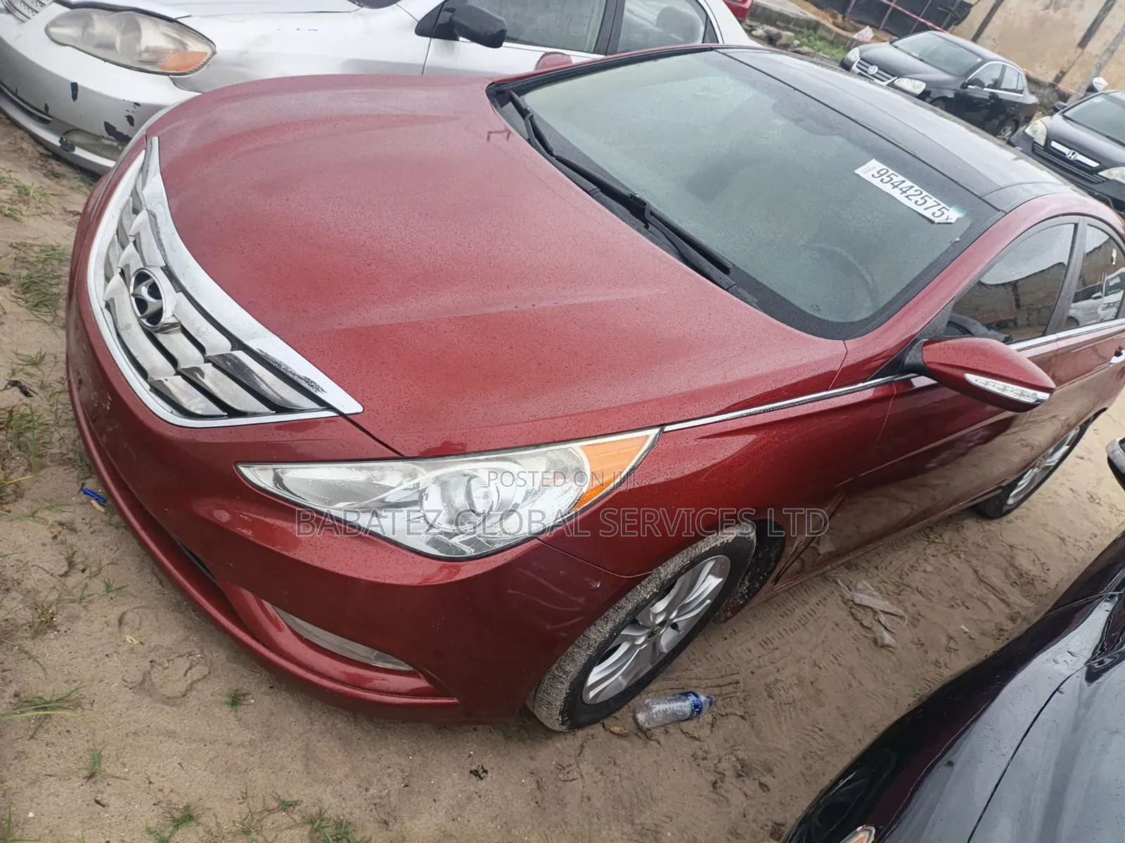 Hyundai Sonata 2012 Red