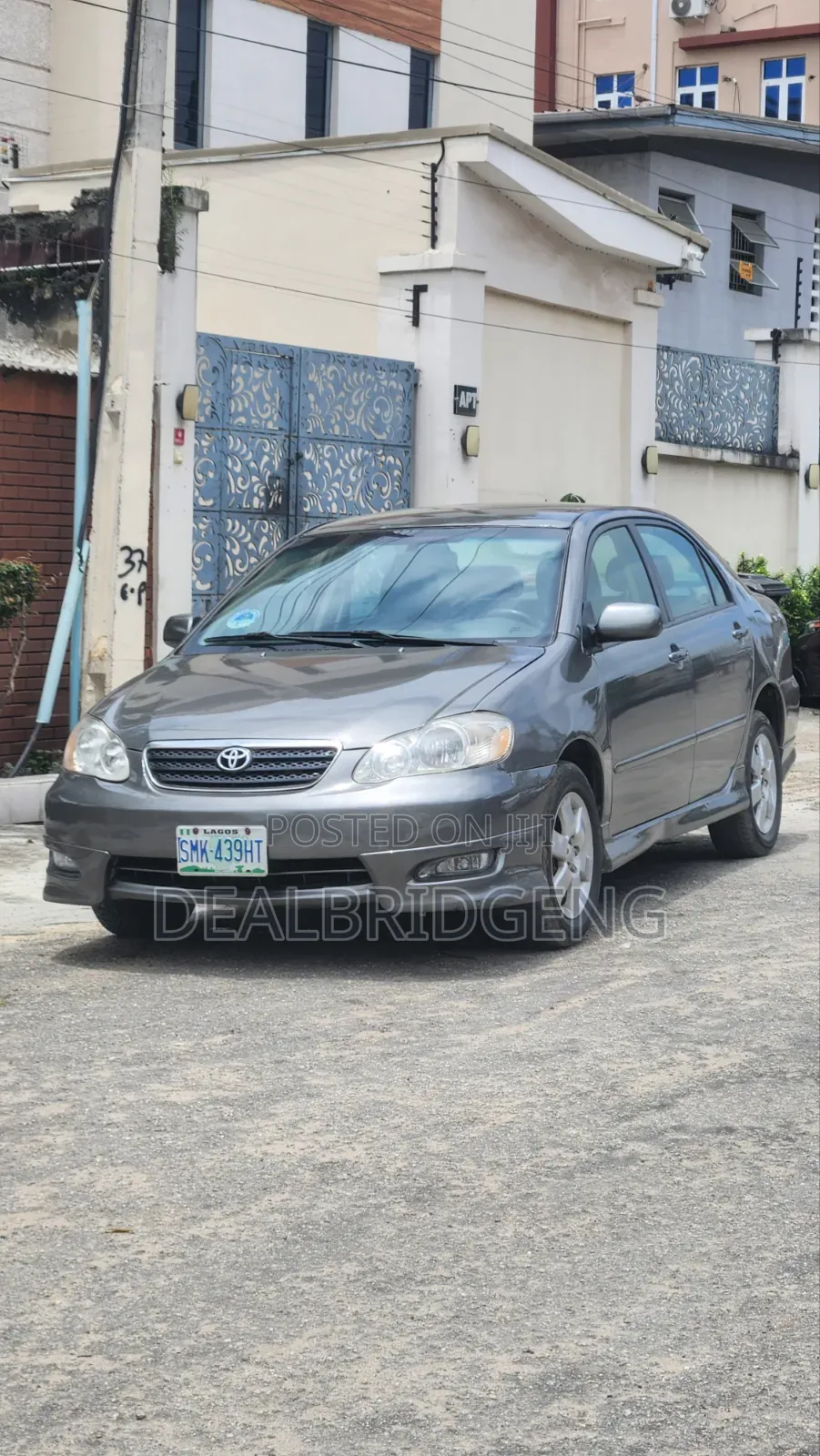 Toyota Corolla S 2006 Gray