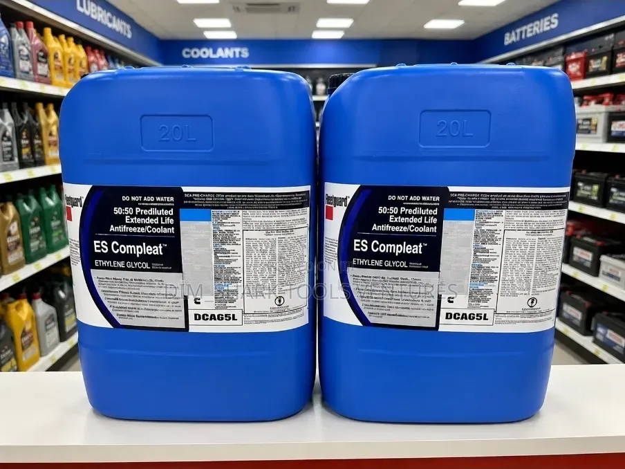 20-Lit ES Compleat 50:50 Prediluted Ethylene Glycol Antifreeze/Coolant
