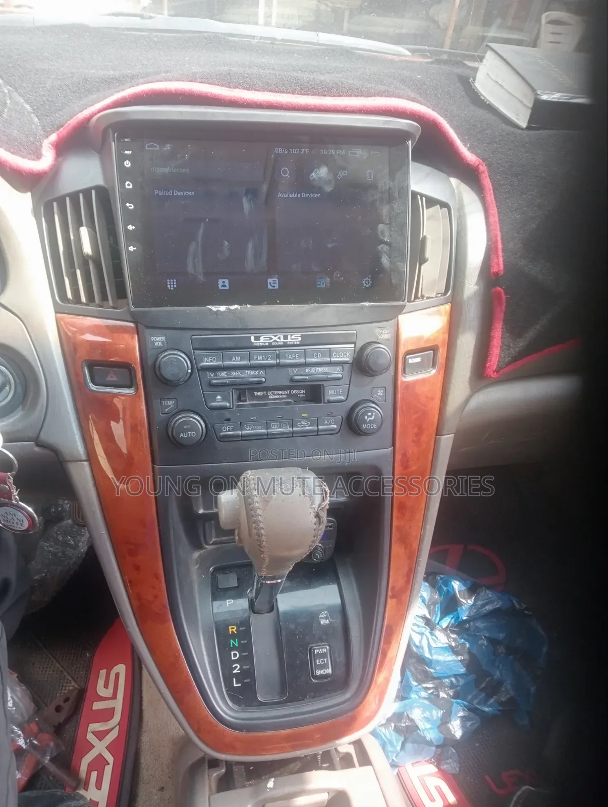 Lexus RX300 Android Player Available / Reverse Camera/Navigation/GPS,