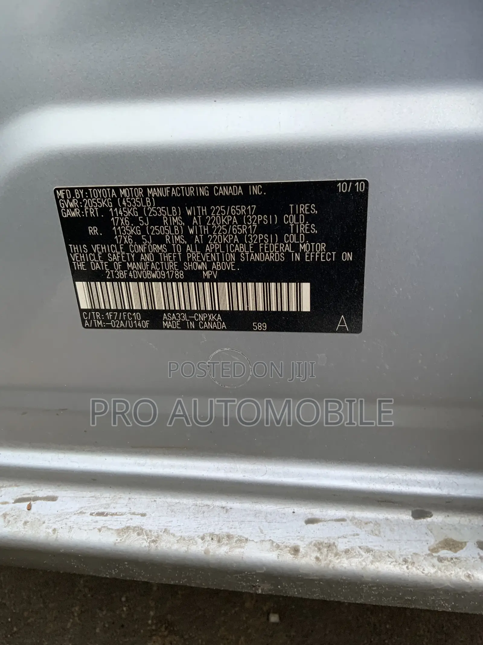 Toyota RAV4 2.5 Sport 2011 Silver