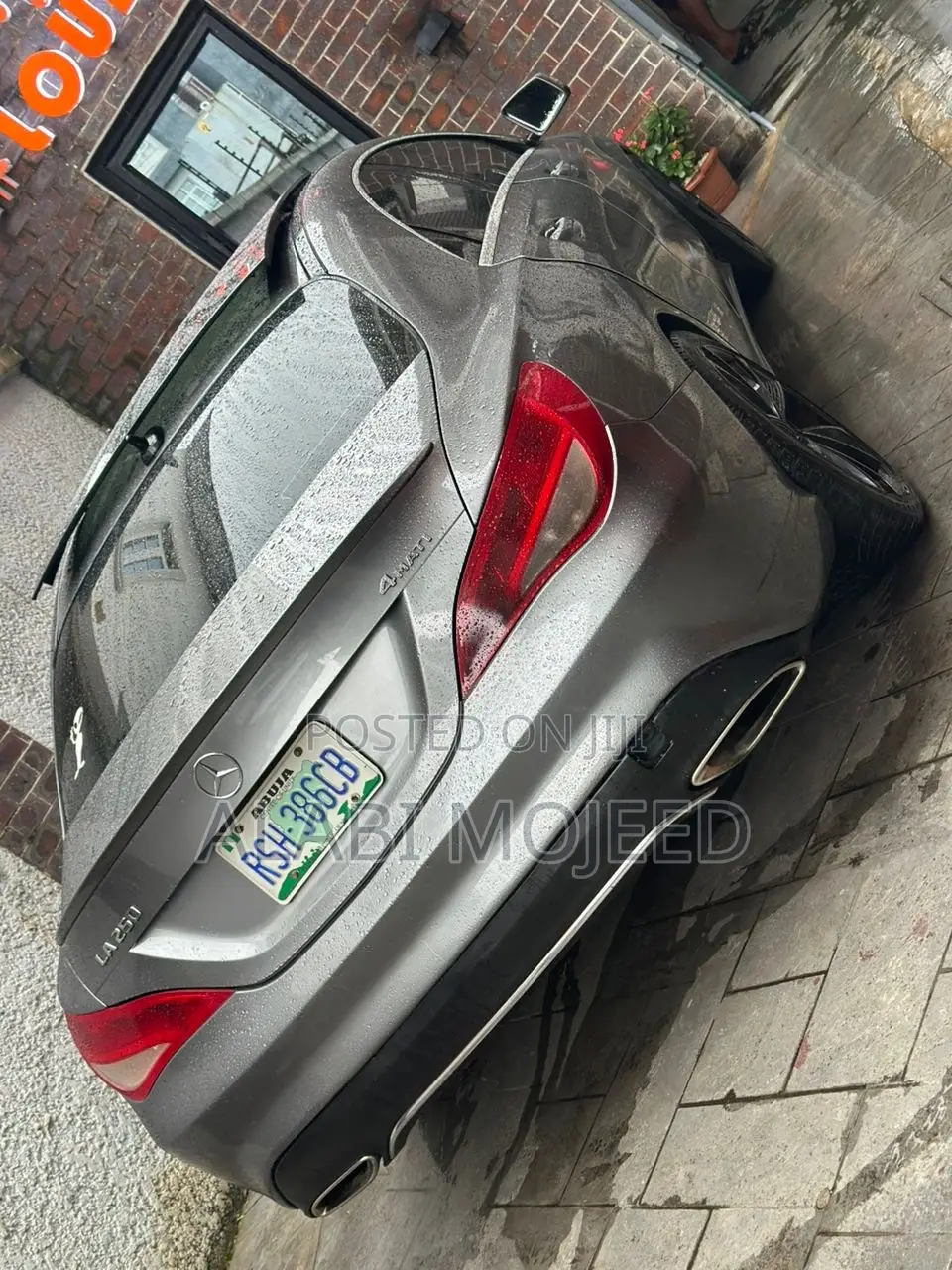 Mercedes-Benz CLA-Class CLA 250 4MATIC Sedan 2017 Gray