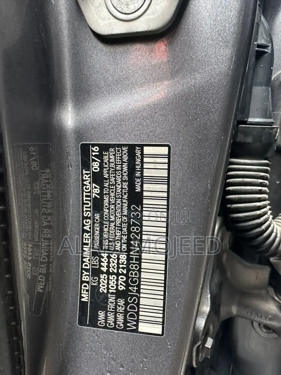 Mercedes-Benz CLA-Class CLA 250 4MATIC Sedan 2017 Gray