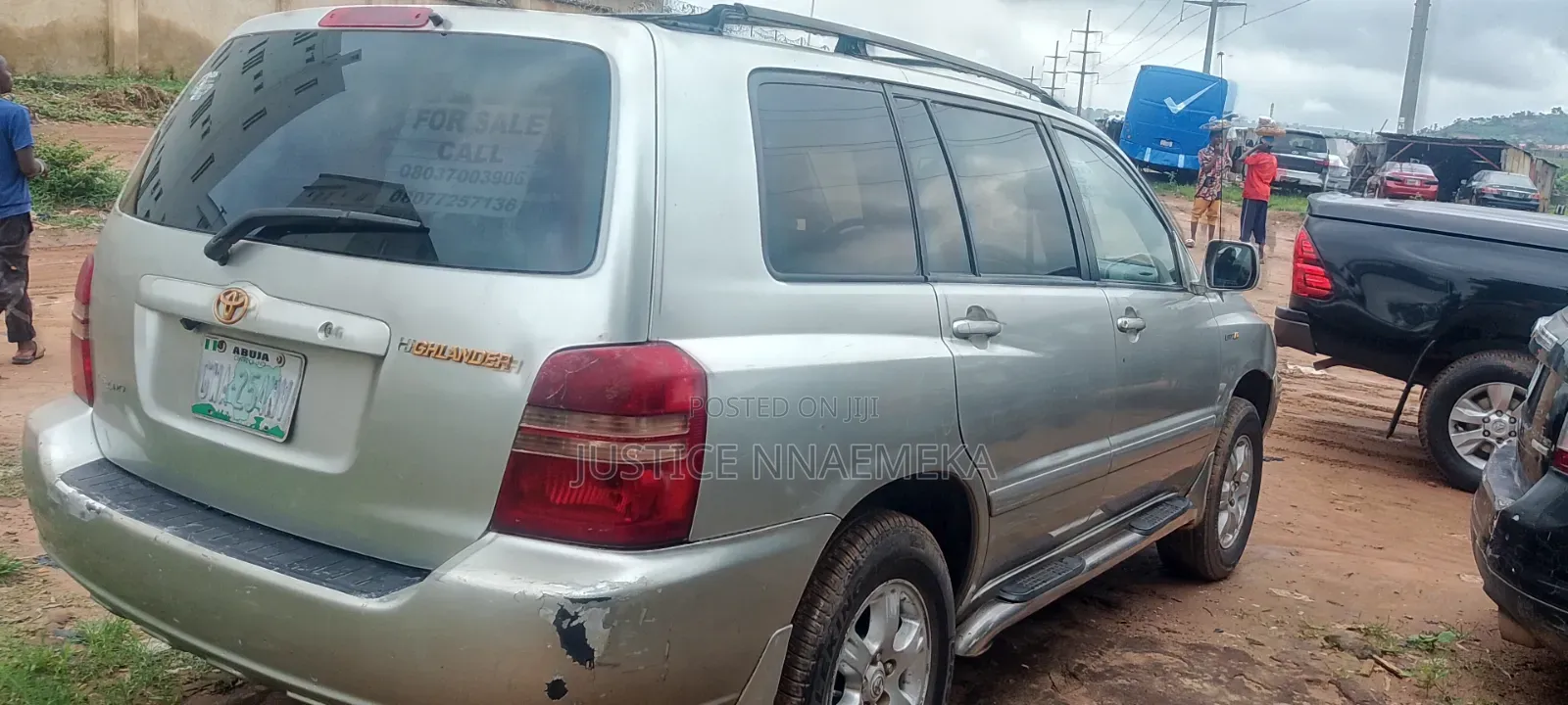 Toyota Highlander 2004 Silver
