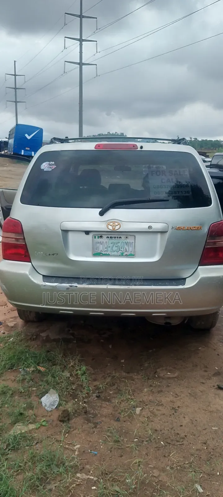 Toyota Highlander 2004 Silver