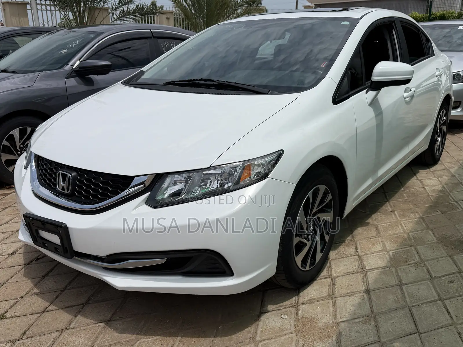 Honda Civic EX-L w/Navigation 4dr Sedan (1.8L 4cyl CVT) 2015 White
