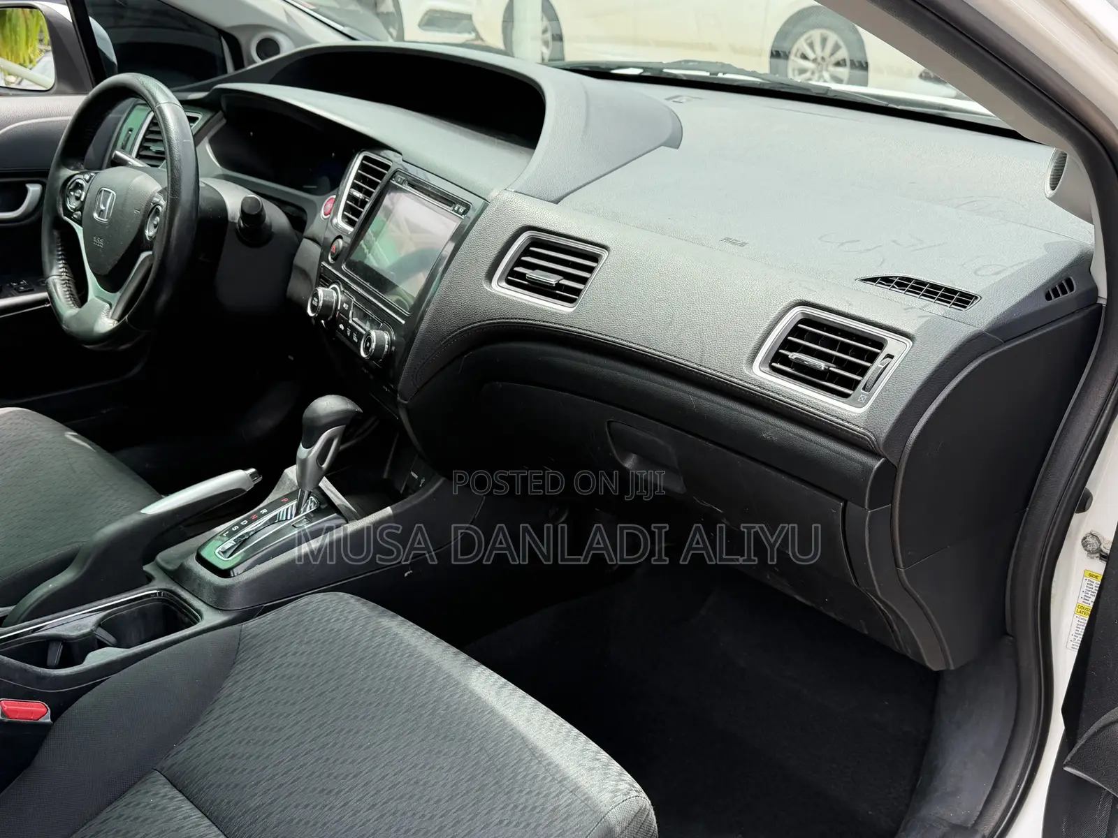 Honda Civic EX-L w/Navigation 4dr Sedan (1.8L 4cyl CVT) 2015 White