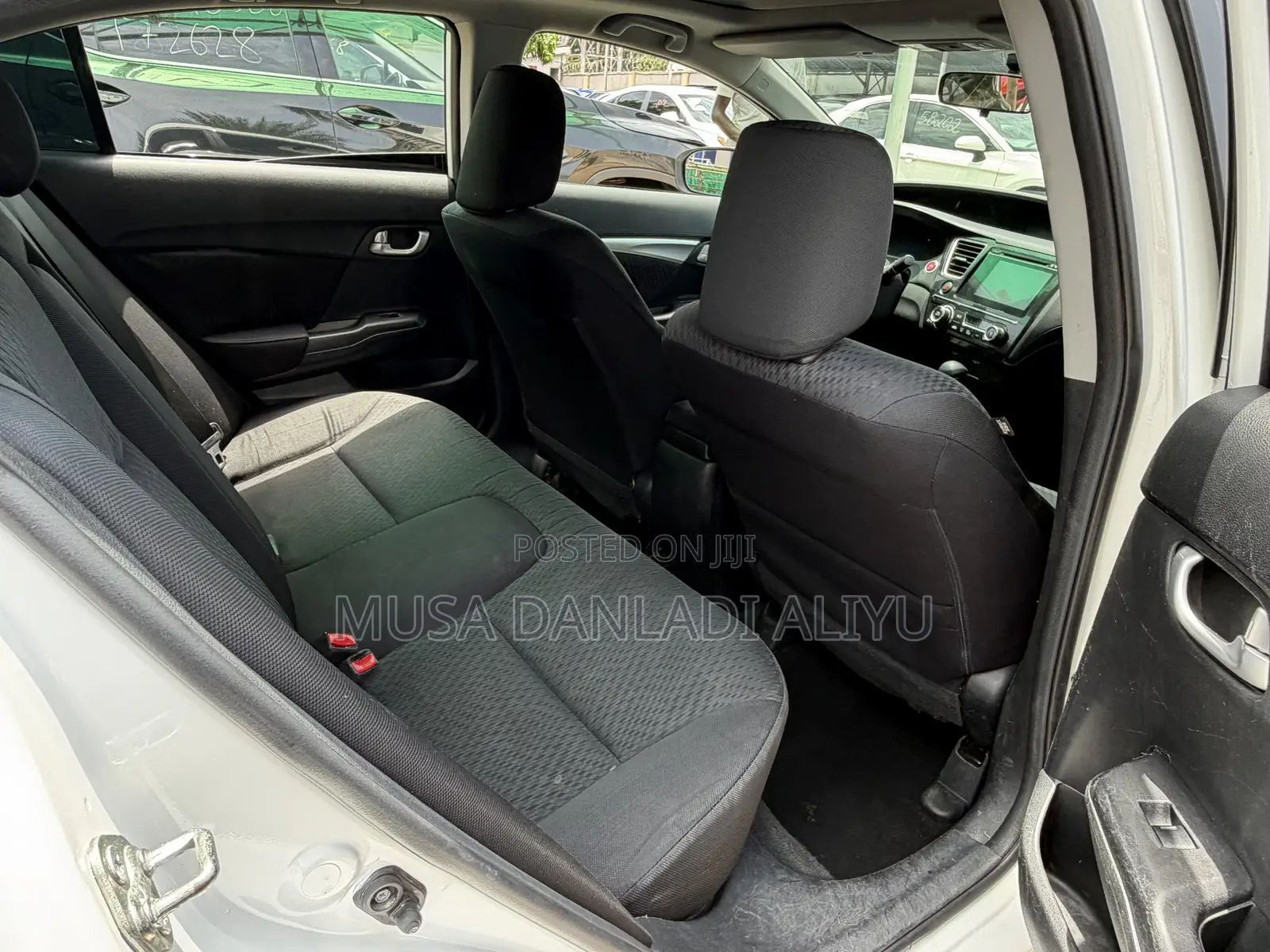 Honda Civic EX-L w/Navigation 4dr Sedan (1.8L 4cyl CVT) 2015 White