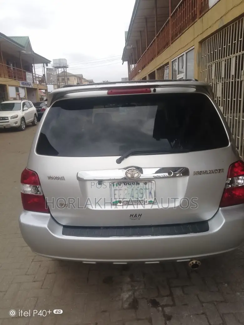 Toyota Highlander V6 AWD 2003 Silver