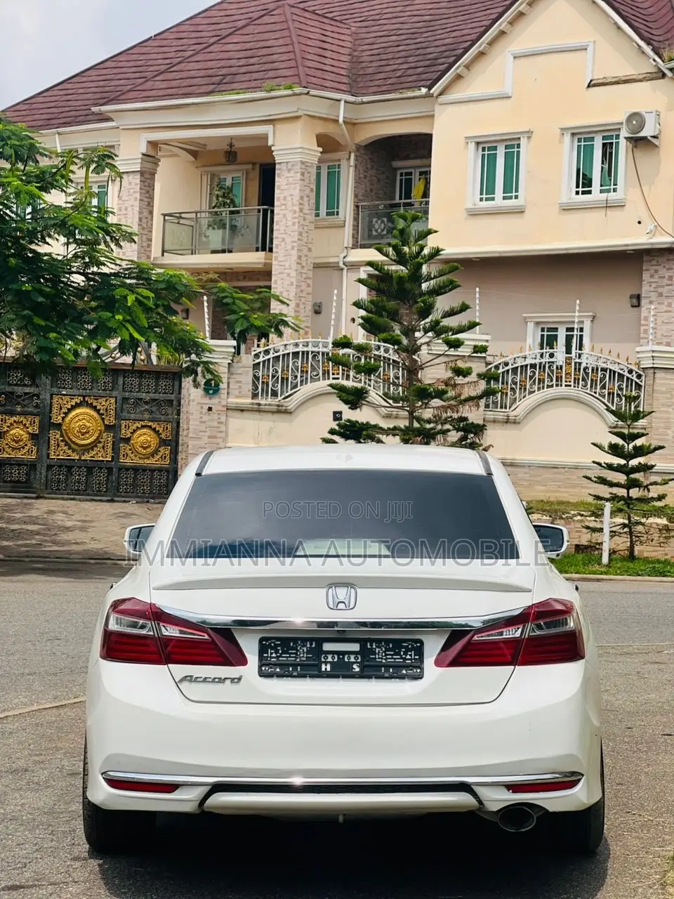 Honda Accord EX-L 4dr Sedan (2.4L 4cyl CVT) 2015 White