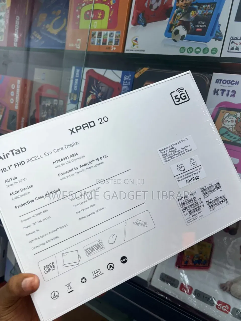New AirTab PG02 1 TB Gray