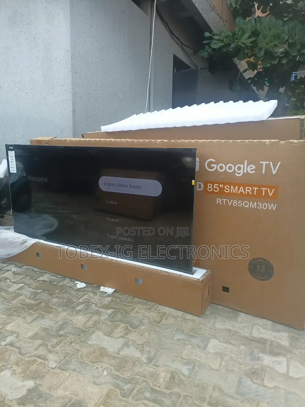 Royal 85" Google TV – RTV85QM30W