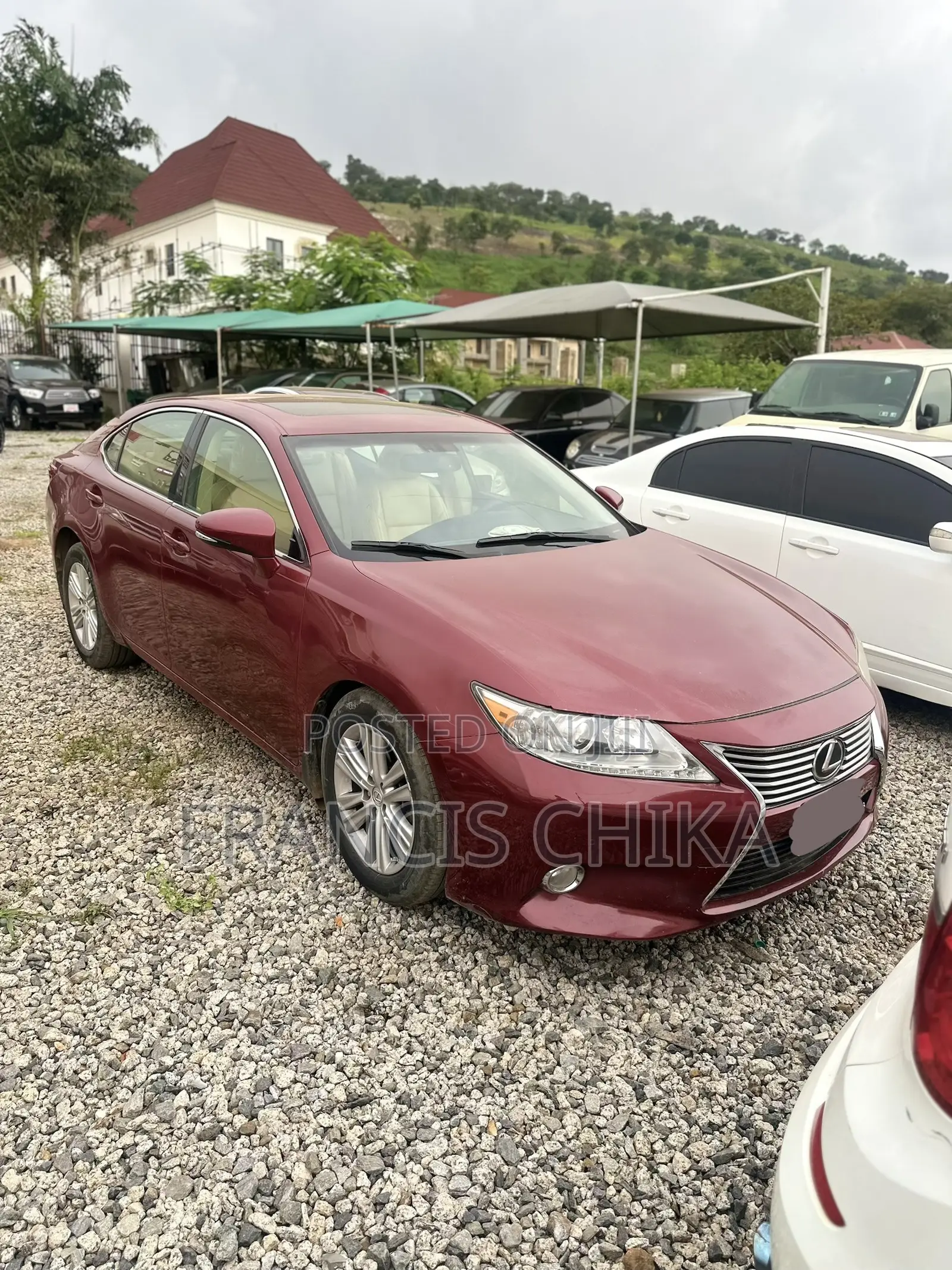 Lexus ES 2014 Red