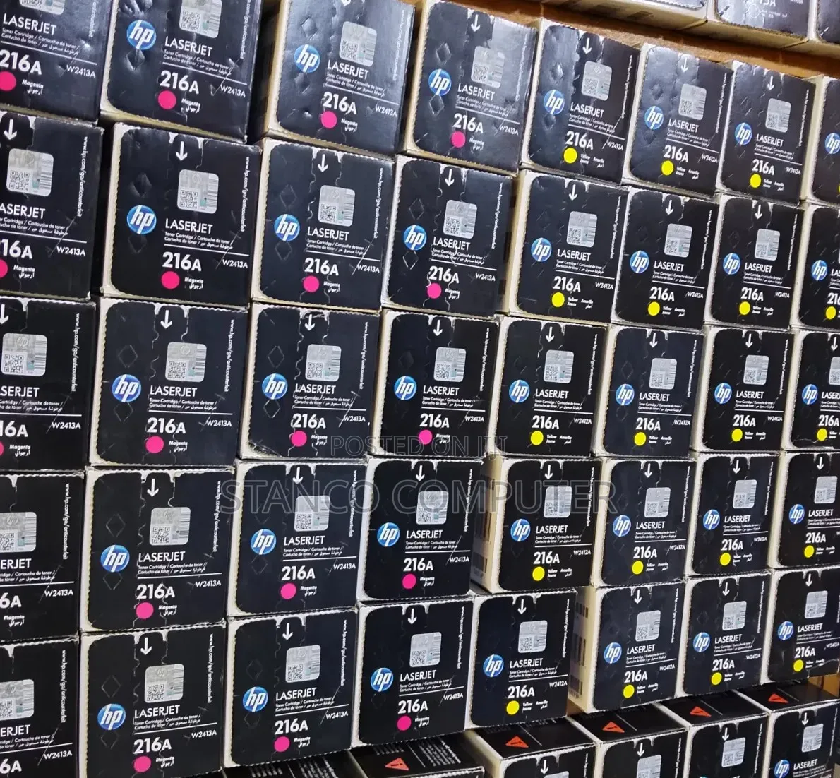HP ORIGINAL LASER Toner Cartridge 216a Colours